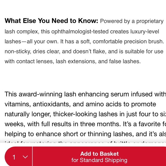 β¨ NWB Grande Cosmetics Grande Lash MD Lash Enhancing Serum ποΈ - Picture 7 of 8